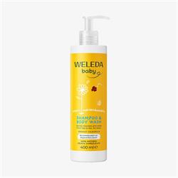 Weleda Calendula Shampoo & Body Wash 400ml