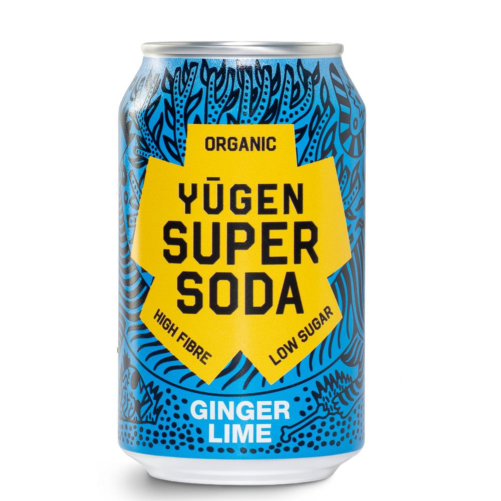 Yugen FREE Yugen Super Soda Ginger Lime 330ml Can