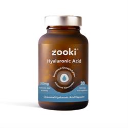 Zooki Liposomal Hyaluronic Acid 200mg 30 Capsules. 30 Day Supply