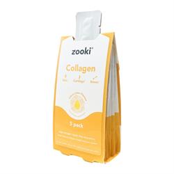 Zooki Marine Collagen 5000mg Citrus Lime 5 Sachets Box
