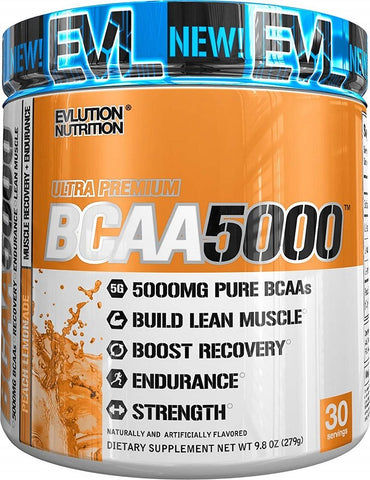 EVLution Nutrition, BCAA 5000, Blue Raz - 240g