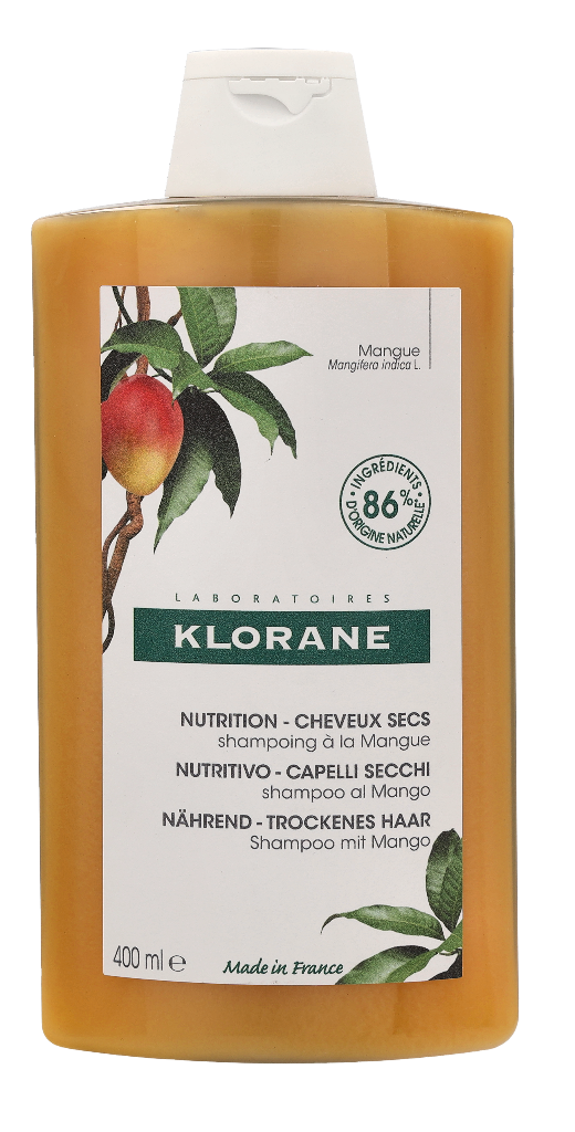 Klorane Nærende Shampoo Med Mango Smør 400 ml