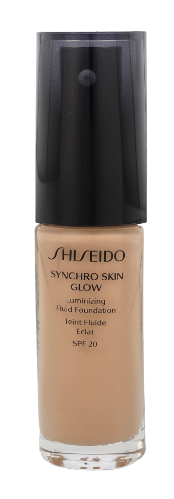 Shiseido Synchro Skin Glow Luminizing Fluid Solcreme fundet. 30 ml