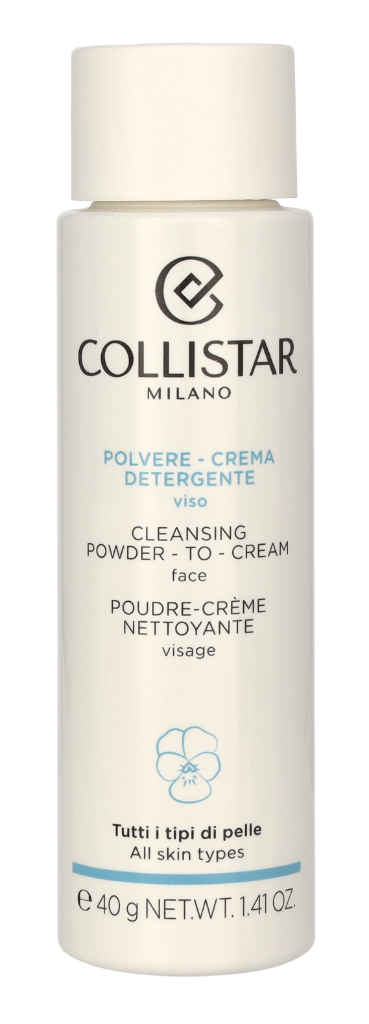 Collistar Cleansing Powder To-Cream For All Skin Types 40 g