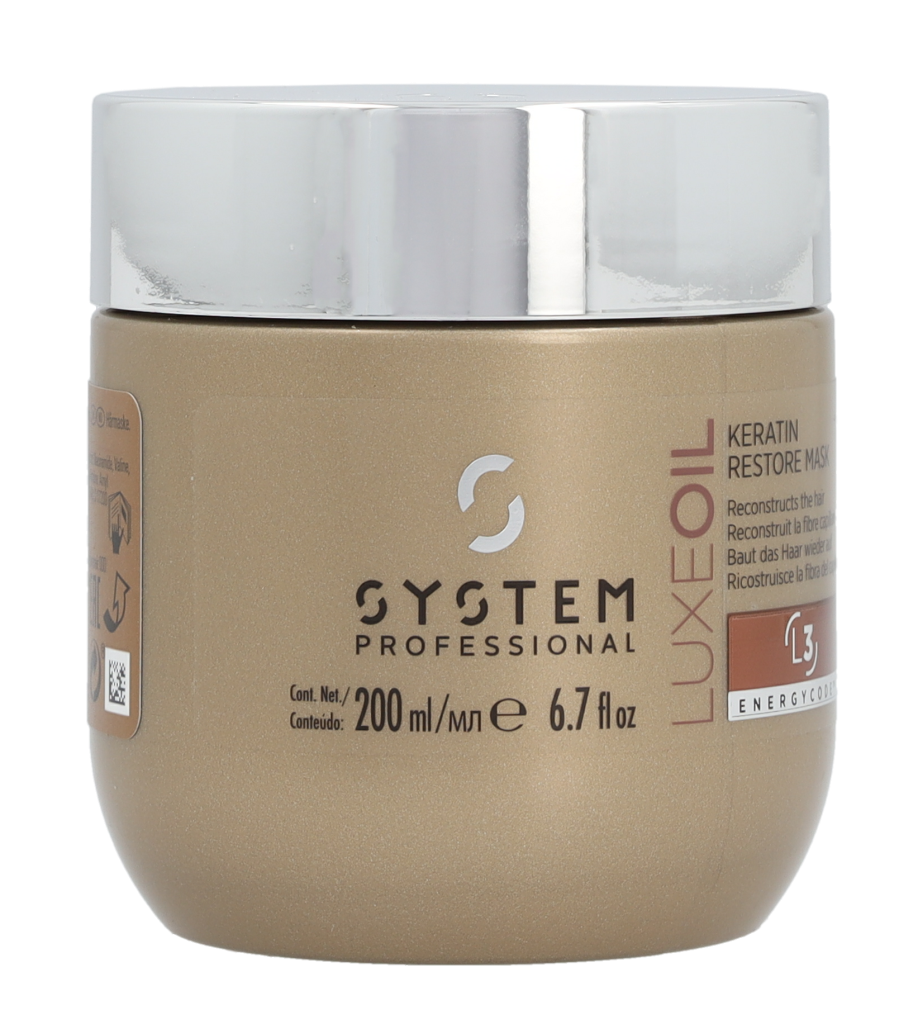 Wella System P. - Luxe Oil Keratin Restore Mask L3 200 ml