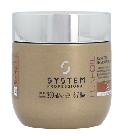 Wella System P. - Luxe Oil Keratin Restore Mask L3 200 ml
