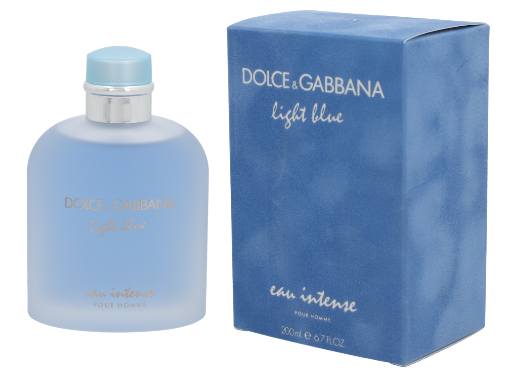 Dolce & Gabbana Light Blue Eau Intense Pour Homme Edp Spray 200 ml