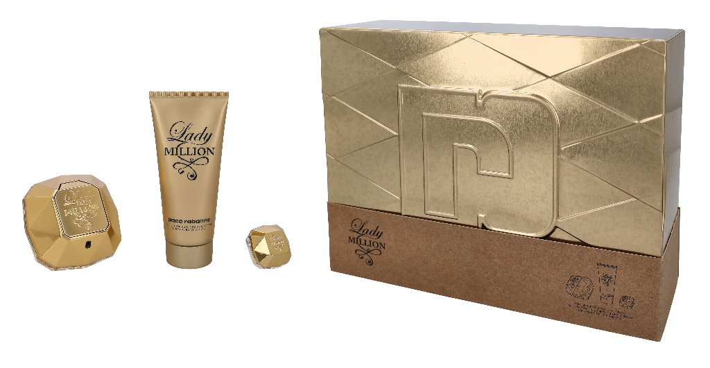 Paco Rabanne Lady Million Giftset 185 ml