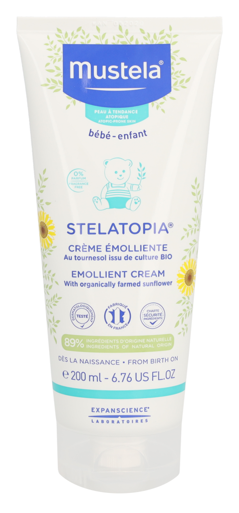 Mustela Bebe Stelatopia Emollient Cream 200 ml
