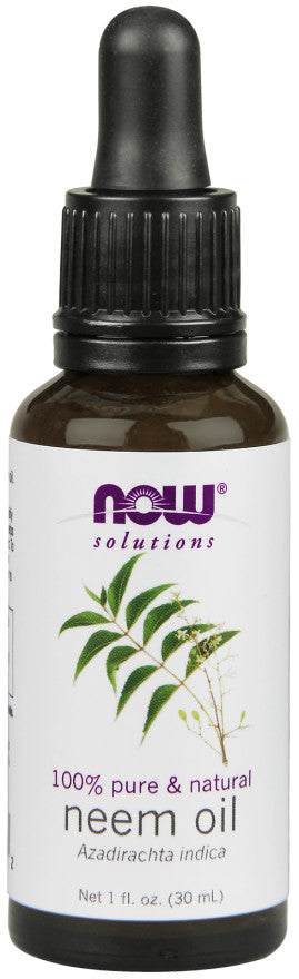 NOW Foods, Neem Oil, 100% Pure - 30 ml.