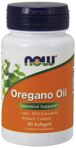 NOW Foods, Oregano Oil, Enteric - 90 softgels