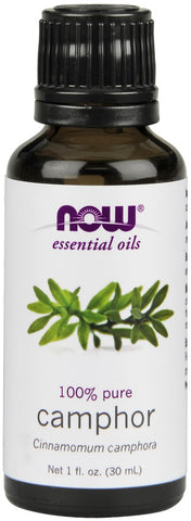 NOW Foods, Essential Oil, Camphor Oil - 30 ml.