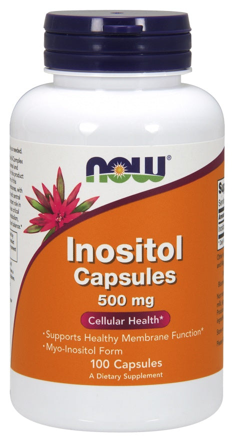 NOW Foods, Inositol, 500mg - 100 caps