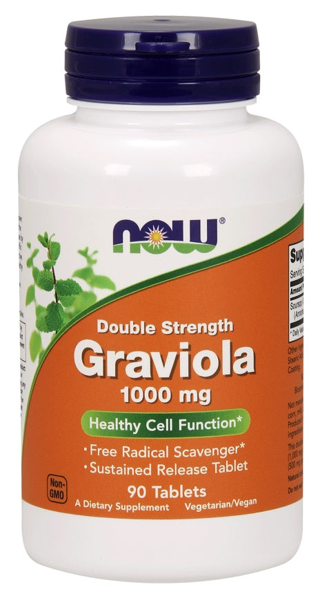 NOW Foods, Graviola, 1000mg - 90 tabs