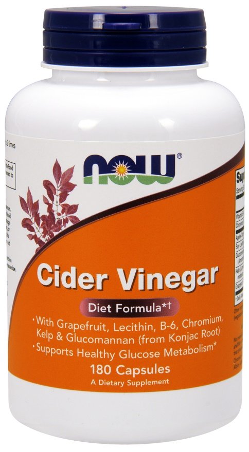 NOW Foods, Cider Vinegar - 180 caps