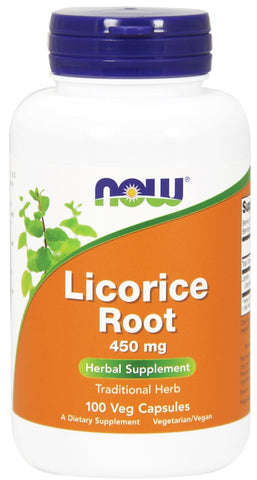 NOW Foods, Licorice Root, 450mg - 100 vcaps