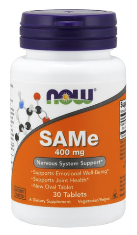 NOW Foods, SAMe, 400mg - 30 tabs