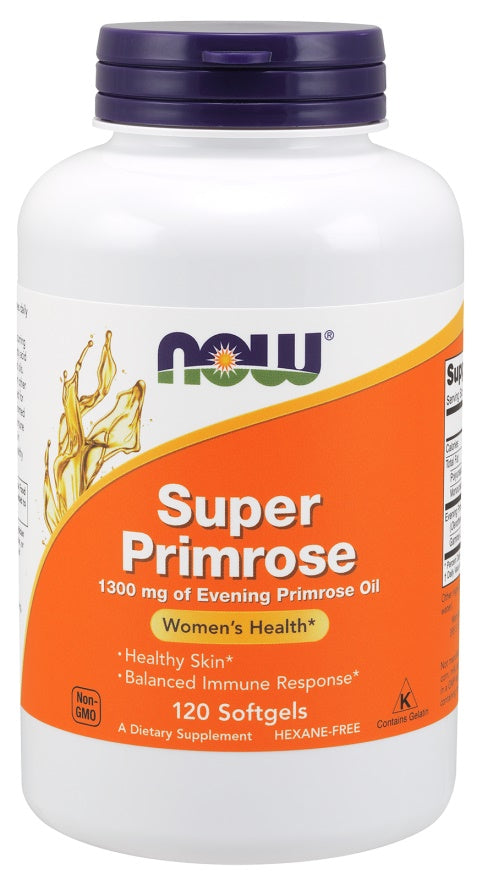 NOW Foods, Super Primrose, 1300mg - 120 softgels