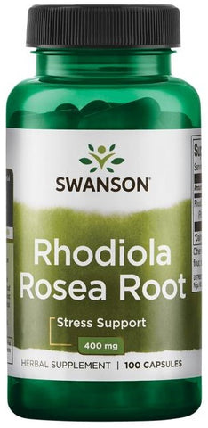 Swanson, Rhodiola Rosea Root, 400mg - 100 caps