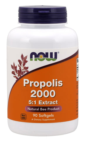 NOW Foods, Propolis 2000 5:1 Extract - 90 softgels