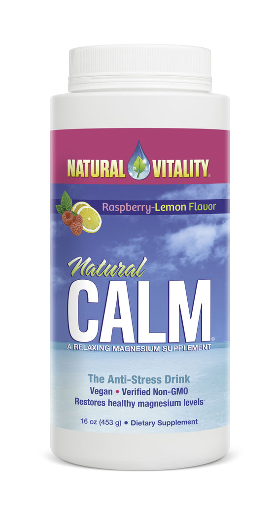 Natural Vitality, Natural Calm, Raspberry Lemon - 453g