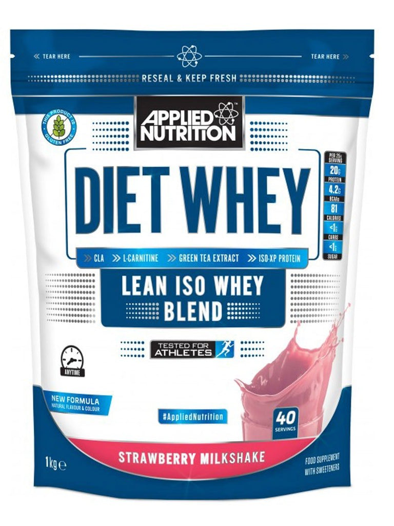 Applied Nutrition, Diet Whey, Banana Milkshake - 1000g