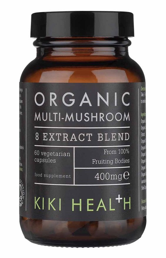 KIKI Health, Multi-Mushroom Blend Organic, 400mg - 60 vcaps