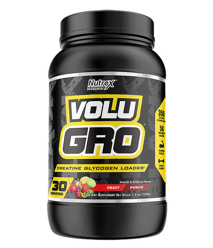 Nutrex, Volu Gro, Fruit Punch - 1284g