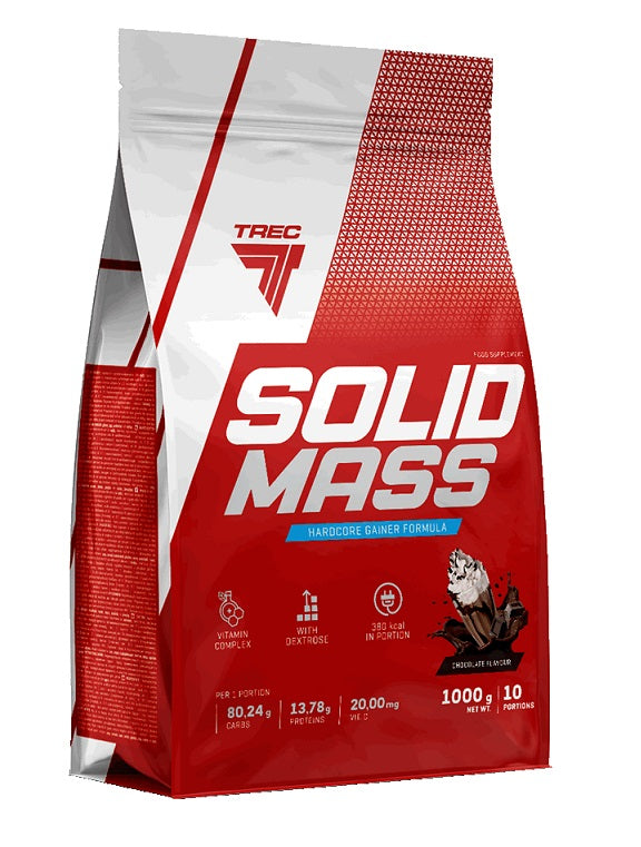 Trec Nutrition, Solid Mass, Vanilla - 1000g