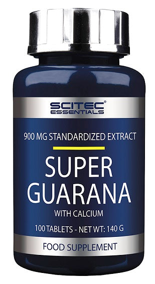 SciTec, Super Guarana, 450mg - 100 tablets