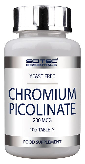 SciTec, Chromium Picolinate, 200mcg (EAN 728633102525) - 100 tablets