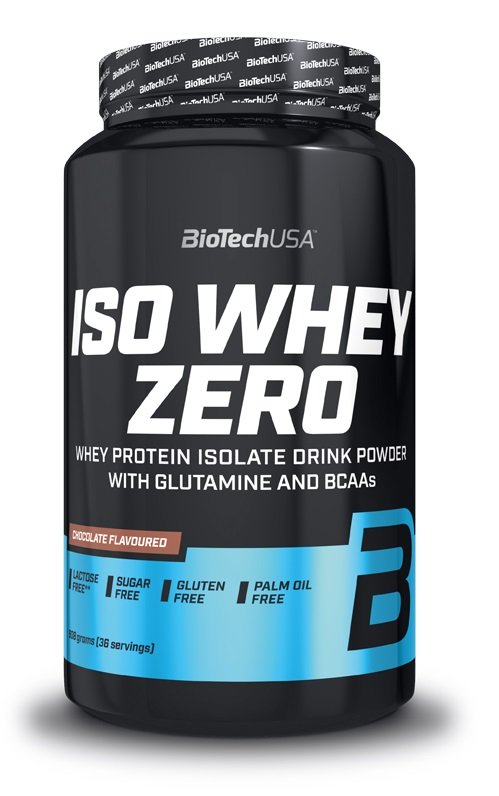BioTechUSA, Iso Whey Zero, Strawberry - 908g