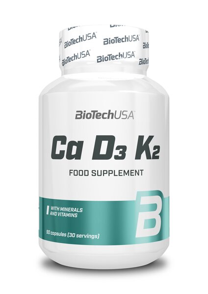 BioTechUSA, Ca D3 K2 - 90 caps