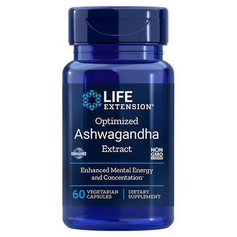 Life Extension, Optimized Ashwagandha Extract - 60 vcaps