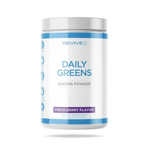 Revive, Daily Greens Powder, Fresh Berry - 510g