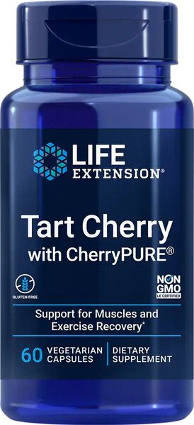 Life Extension, Tart Cherry with CherryPure - 60 vcaps