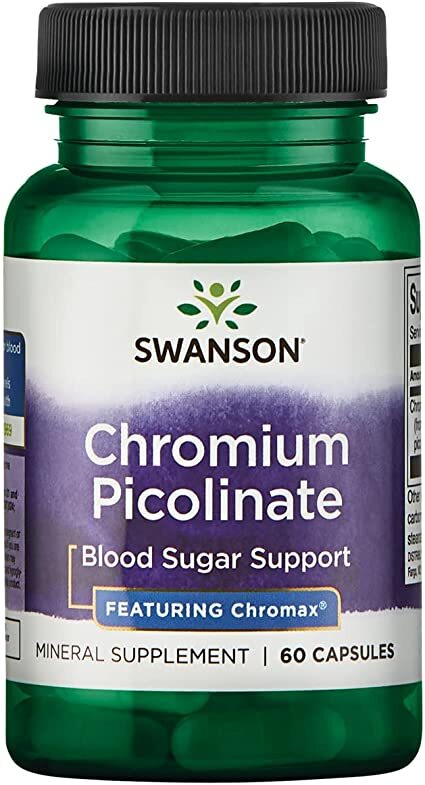 Swanson, Chromium Picolinate Featuring Chromax, 200mcg - 60 caps