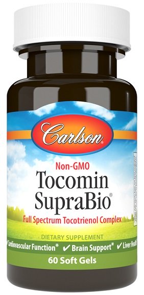 Carlson Labs, Tocomin SupraBio - 60 softgels