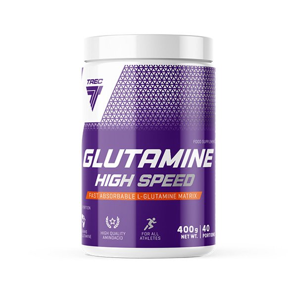 Trec Nutrition, Glutamine High Speed, Cherry-Blackcurrant - 400g
