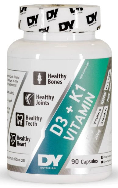 Dorian Yates, D3 + K1 Vitamin - 90 caps