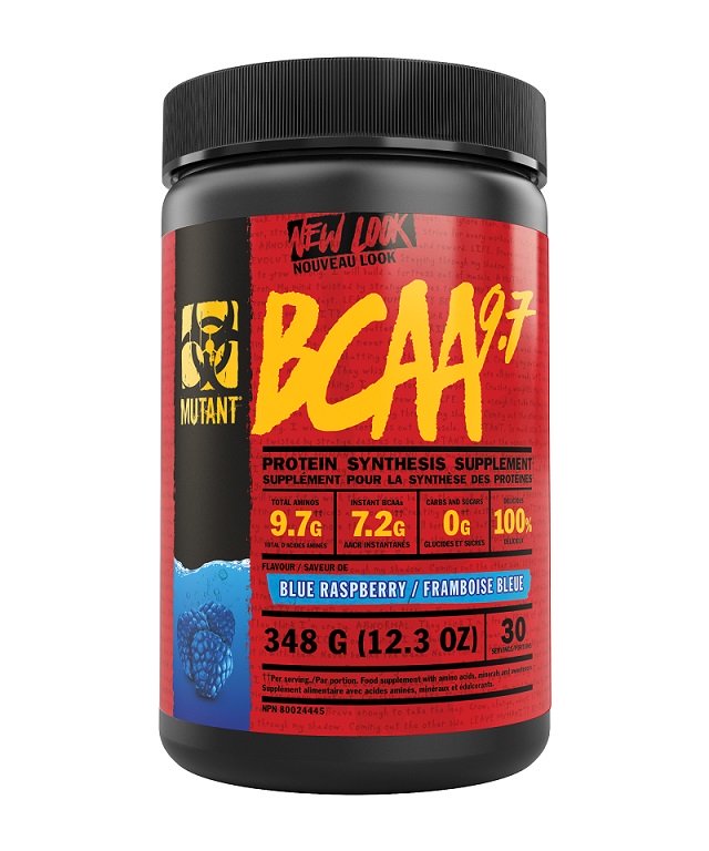 Mutant, Mutant BCAA 9.7, Blue Raspberry - 348g
