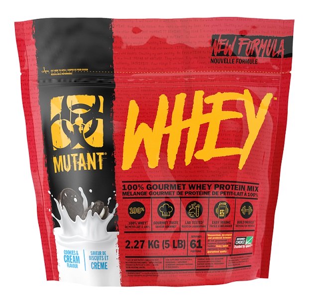 Mutant, Mutant Whey, Cookies & Cream - 2270g