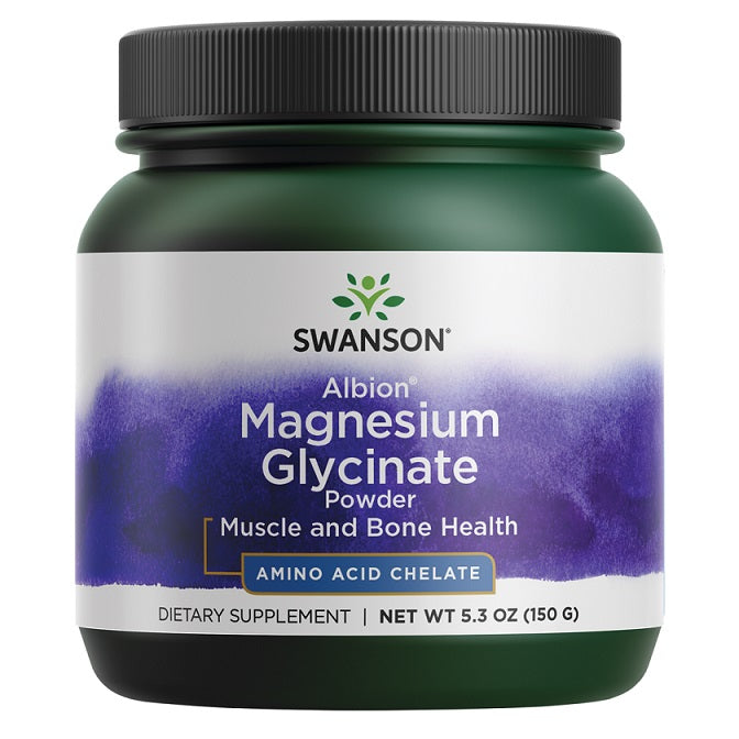 Swanson, Albion Magnesium Glycinate Powder - 150g