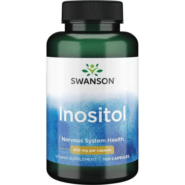 Swanson, Inositol, 650mg - 100 caps