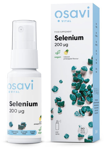 Osavi, Selenium Oral Spray, 200mcg (Pineapple) - 26 ml.