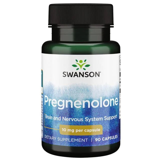 Swanson, Pregnenolone, 10mg - 90 caps