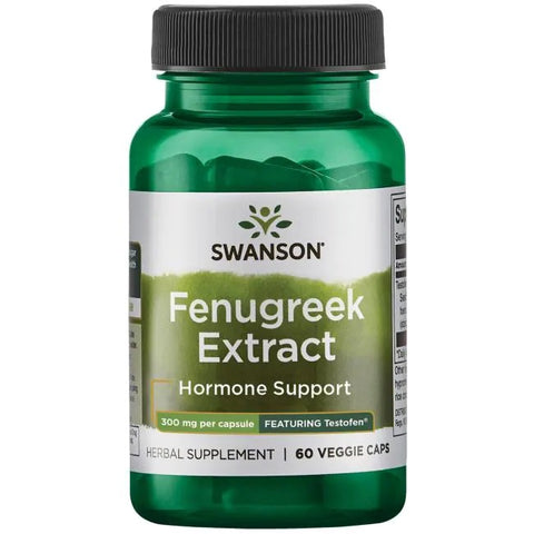 Swanson, Fenugreek Extract, 300mg - 60 vcaps