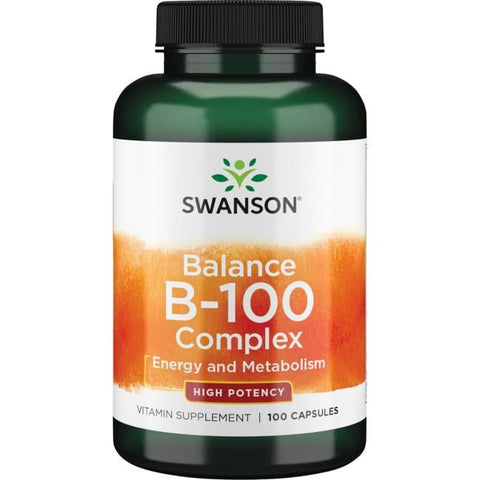 Swanson, Balance B-100 Complex - 100 caps