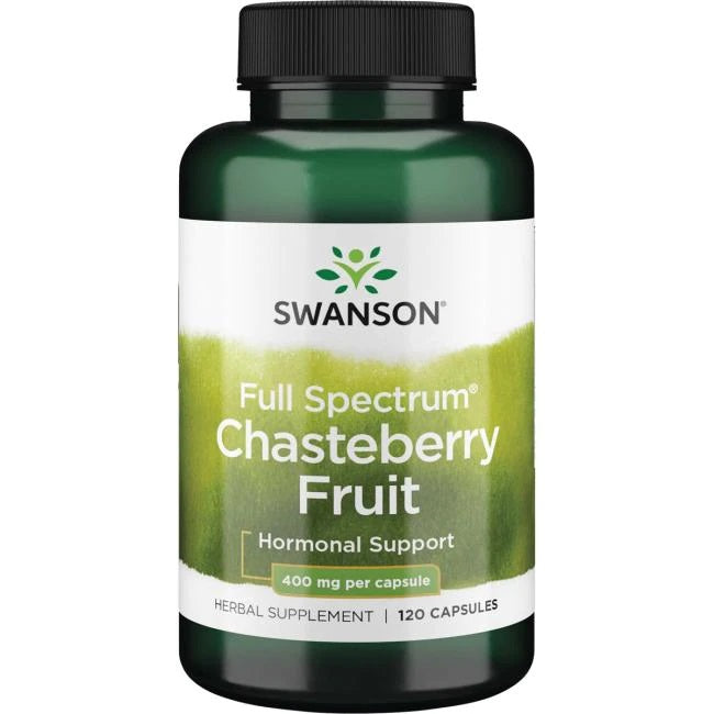 Swanson, Full Spectrum Chasteberry Fruit, 400mg - 120 caps