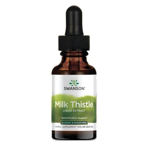 Swanson, Milk Thistle Liquid Extract - 29 ml.